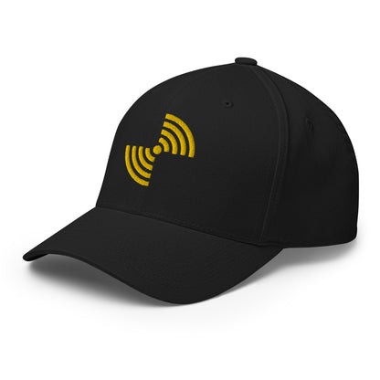 Baseball Cap with WiFi Symbol